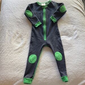 Baby Deedee One Piece with Green Accents
